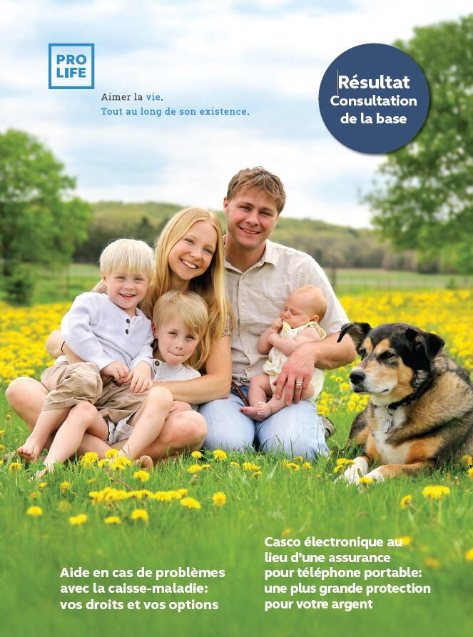 Revue des membres PRO LIFE Édition 1/2025: Résultat consultation de la base